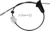 VAG 701711476 Cable, parking brake